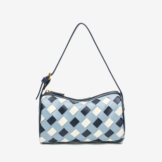 Handmade Baguette Shoulder Bag-Chocolate