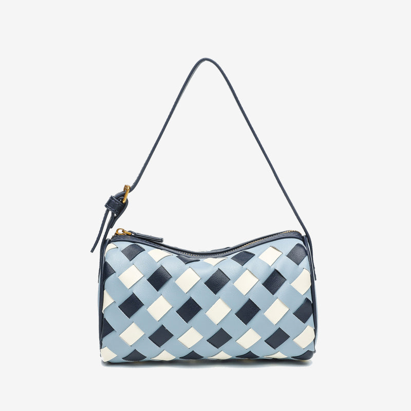 Handmade Baguette Shoulder Bag-Chocolate