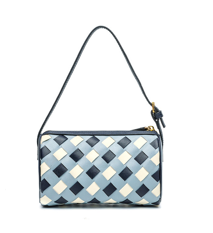 Handmade Baguette Shoulder Bag-Chocolate