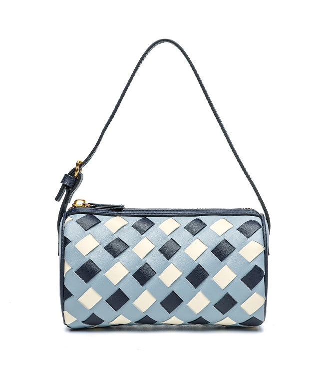 Handmade Baguette Shoulder Bag-Chocolate