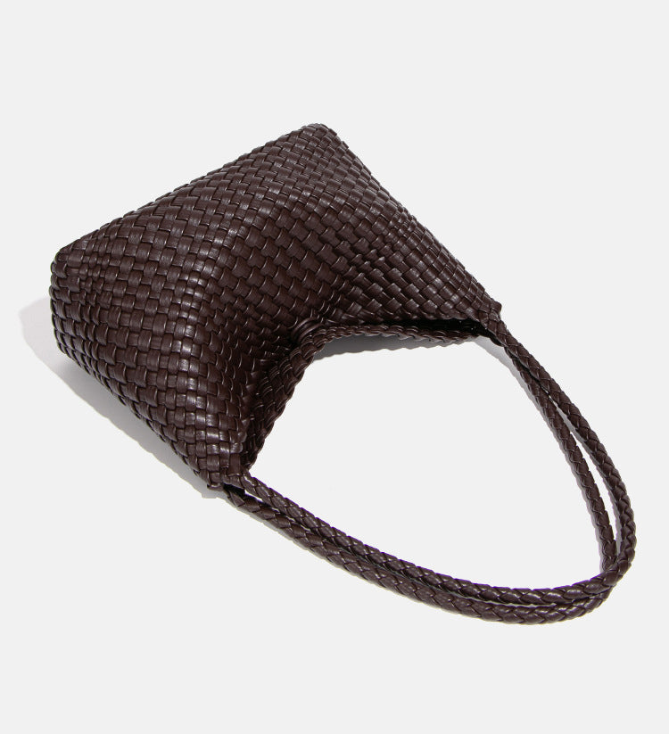 Slouchy Woven Hobo Tote Bag Set