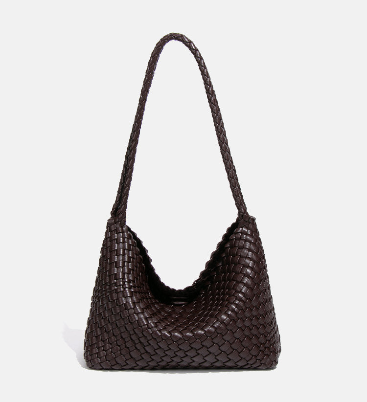 Slouchy Woven Hobo Tote Bag Set