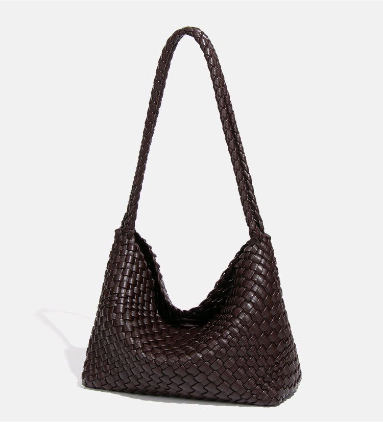 Slouchy Woven Hobo Tote Bag Set